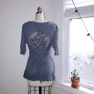 Anthropologie Vanessa Virginia wrap blouse